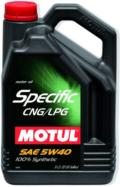 Motorno olje MOTUL CNG-LPG 5W-40 5L 101719