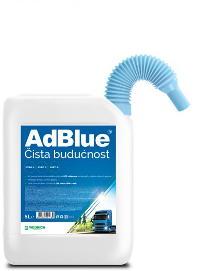 AdBlue aditivi sečnine raztopine