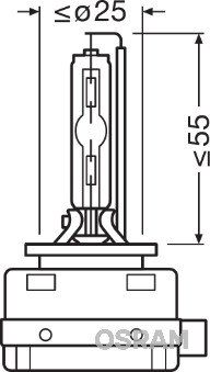 ŽARNICA XSENON D1S OSRAM XENARC®ŽARNICA XSENON D3S OSRAM XENARC® NIGHTBREAKER® LASER