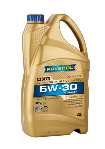 MOTORNO OLJE RAVENOL DXG 5W-30 4L 1111124