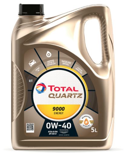 Motorno olje TOTAL 9000Energy 0W-40 5L
