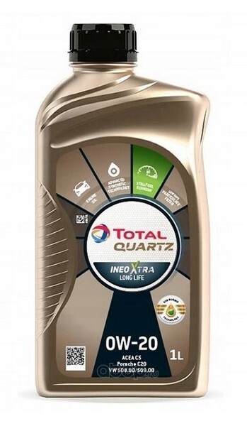 Motorno olje TOTAL IneoXtra-Longlife 0W-20 1L