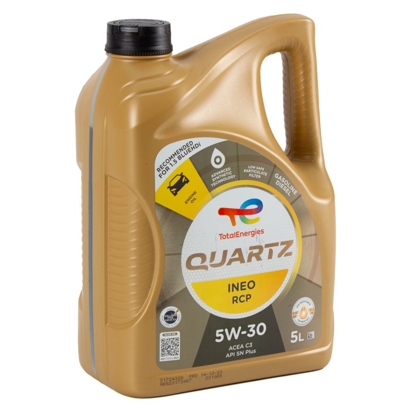 Motorno olje TOTAL RCP 5W-30 5L 1.5D