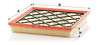 FILTER ZRAKA OPEL 13272720 MANN C26106