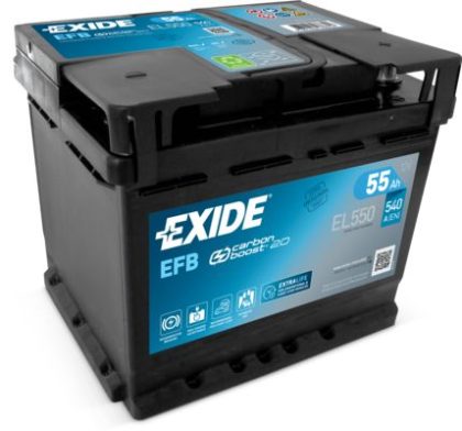 AKUMULATOR EXIDE 55AH EFB EL550 START-STOP