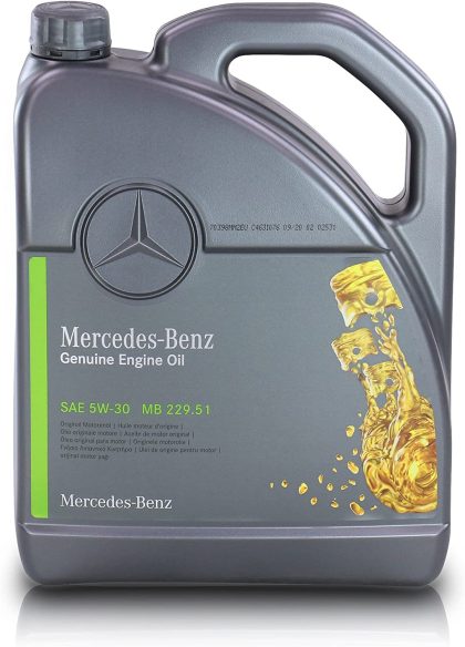 OLJE MERCEDES 5W-30 7L MB229.51+FILTER original