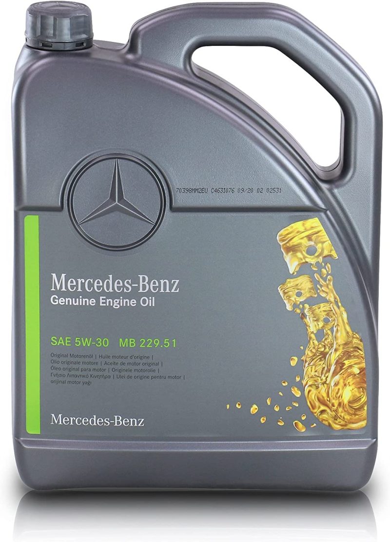 OLJE MERCEDES 5W-30 7L MB229.51+FILTER original