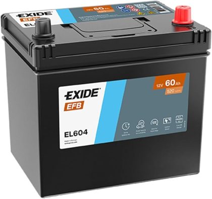 AKUMULATOR EXIDE 60AH START&STOP EFB EL604