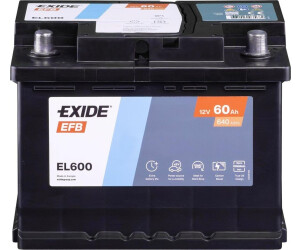 AKUMULATOR EXIDE 60AH START&STOP EFB EL605 1